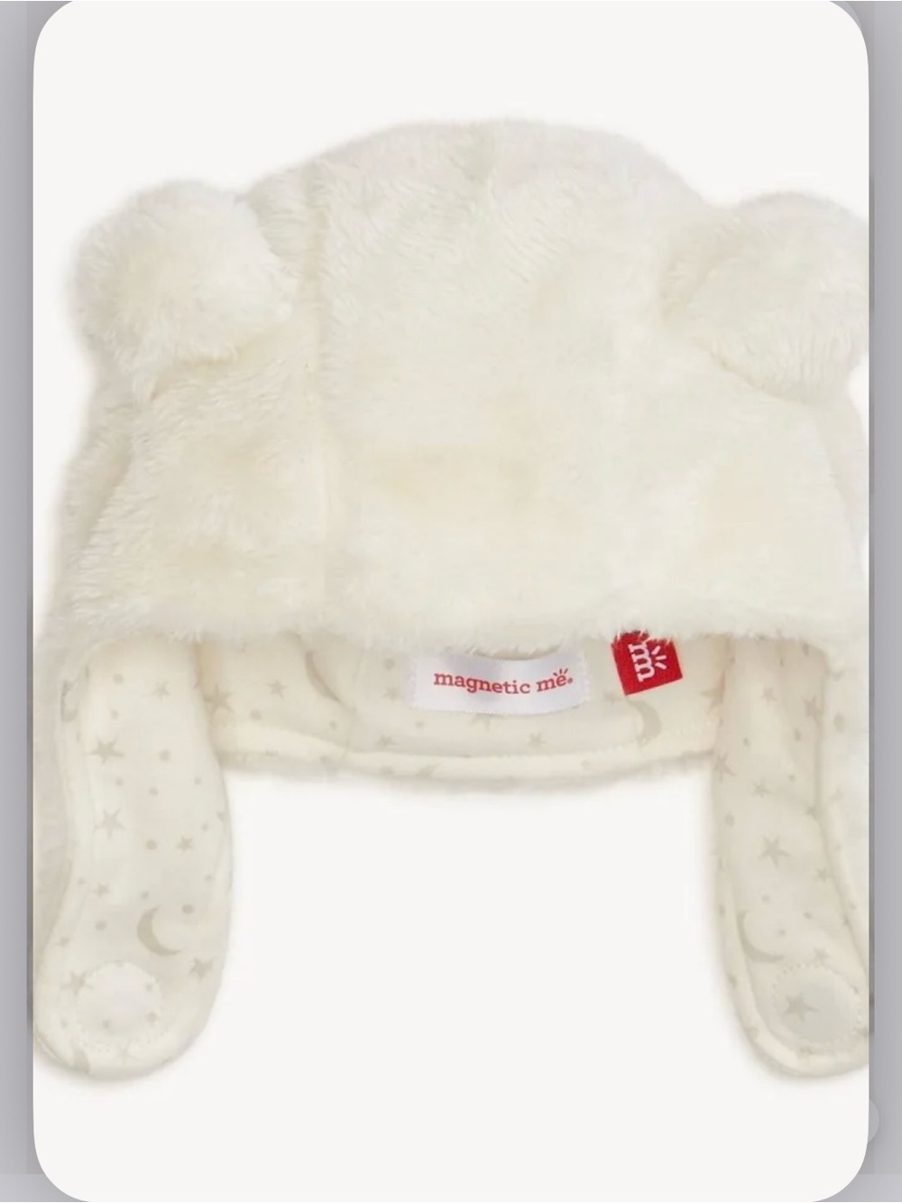 Magnetic Me Minky Bear Ear Hat